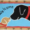 Jellybean Welcome Dogs Rug 21" X 33"