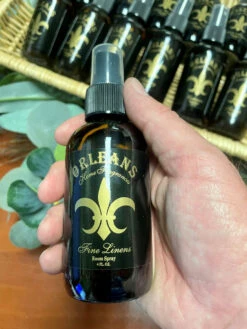 Orleans Home Fragrance Room Spray Fine Linens 4oz. -Chirst Seasonal Home Store 00038 45189.1661272363