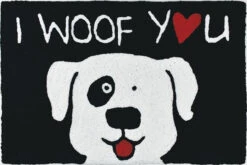 I Woof You Jellybean Rug 20" X 30"
