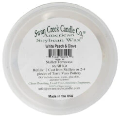 Swan Creek Pottery Refill Kit White Peach & Clove