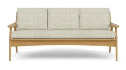 Sunbrella Fretwork Pewter Fabric