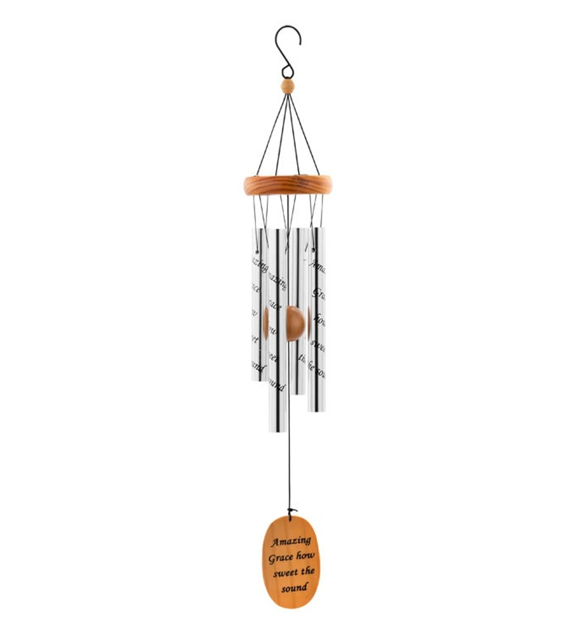 Amazing Grace Sentiment Wind Chime 22" 1 Amazing Grace Sentiment Wind Chime 22"