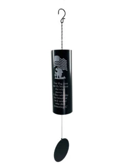 Soldier Memorial Wind Bell Chime -Chirst Seasonal Home Store 14326LK 4 on White 68328.1679672360