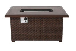 Brooks Rectangular Gas Fire Pit Chat Height -Chirst Seasonal Home Store 2G5A1683 00692.1647619822