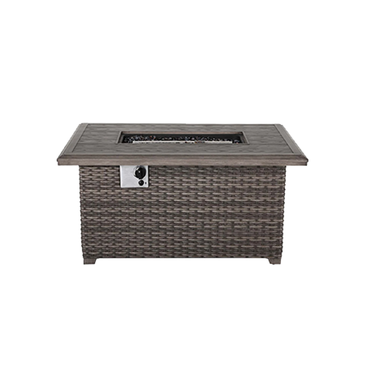 Tenaya Rectangular Gas Fire Pit Chat Height 3 Tenaya Rectangular Gas Fire Pit Chat Height - Image 3