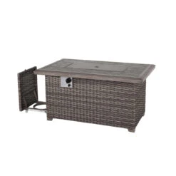 Tenaya Rectangular Gas Fire Pit Chat Height 8 Tenaya Rectangular Gas Fire Pit Chat Height -Chirst Seasonal Home Store 2G5A3171 76529.1647465899