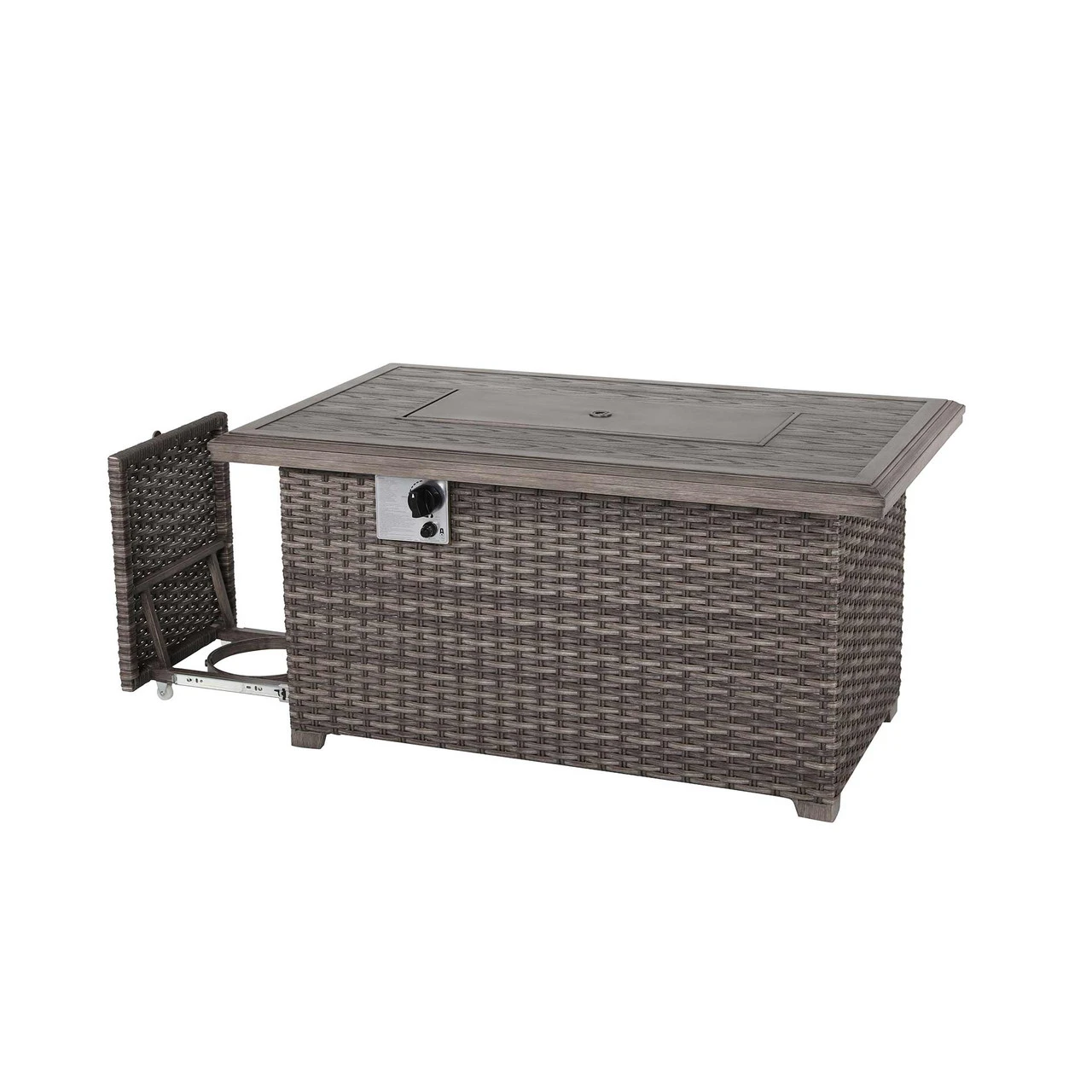 Tenaya Rectangular Gas Fire Pit Chat Height 4 Tenaya Rectangular Gas Fire Pit Chat Height - Image 4