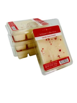 Candle Warmers Artisan Soy Wax Melt Candy Cane Crunch Set Of 4 -Chirst Seasonal Home Store 3047S 3 35065.1692287886