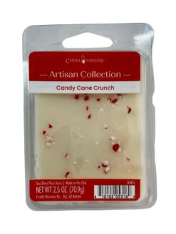 Candle Warmers Artisan Soy Wax Melt Candy Cane Crunch Set Of 4