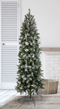 Oncor Allegheny Slim Hinged 7ft Christmas Tree -Chirst Seasonal Home Store 37201ON 37202ON 37203ON Edit 2 61999.1656532905