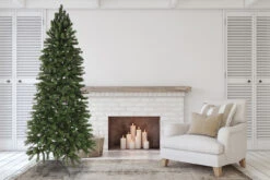 8' Slim Norway Spruce Artificial Hook Christmas Tree (Unlit) -Chirst Seasonal Home Store 37828 11566.1656696453