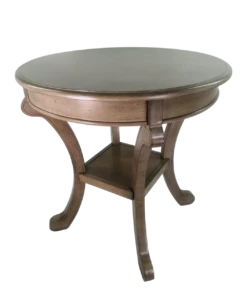 Accent Table 26" Round Cape Cod Grey 7 Accent Table 26" Round Cape Cod Grey -Chirst Seasonal Home Store 48135 on White 3 36310.1638909390