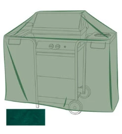 Outdoor Furniture All-Weather Classic Grill Cover Green