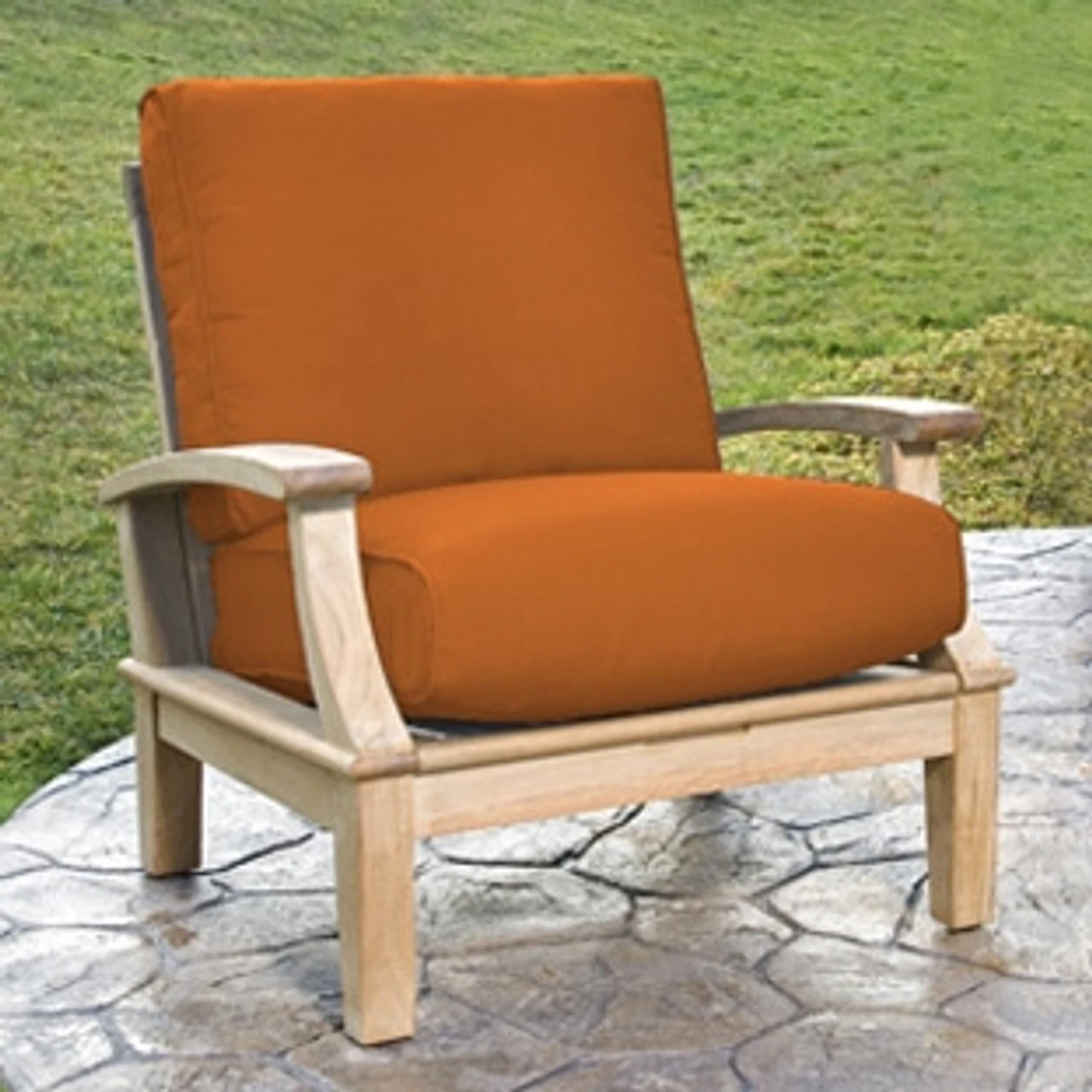 Sunbrella Canvas Rust Fabric 2 Sunbrella Canvas Rust Fabric - Image 2