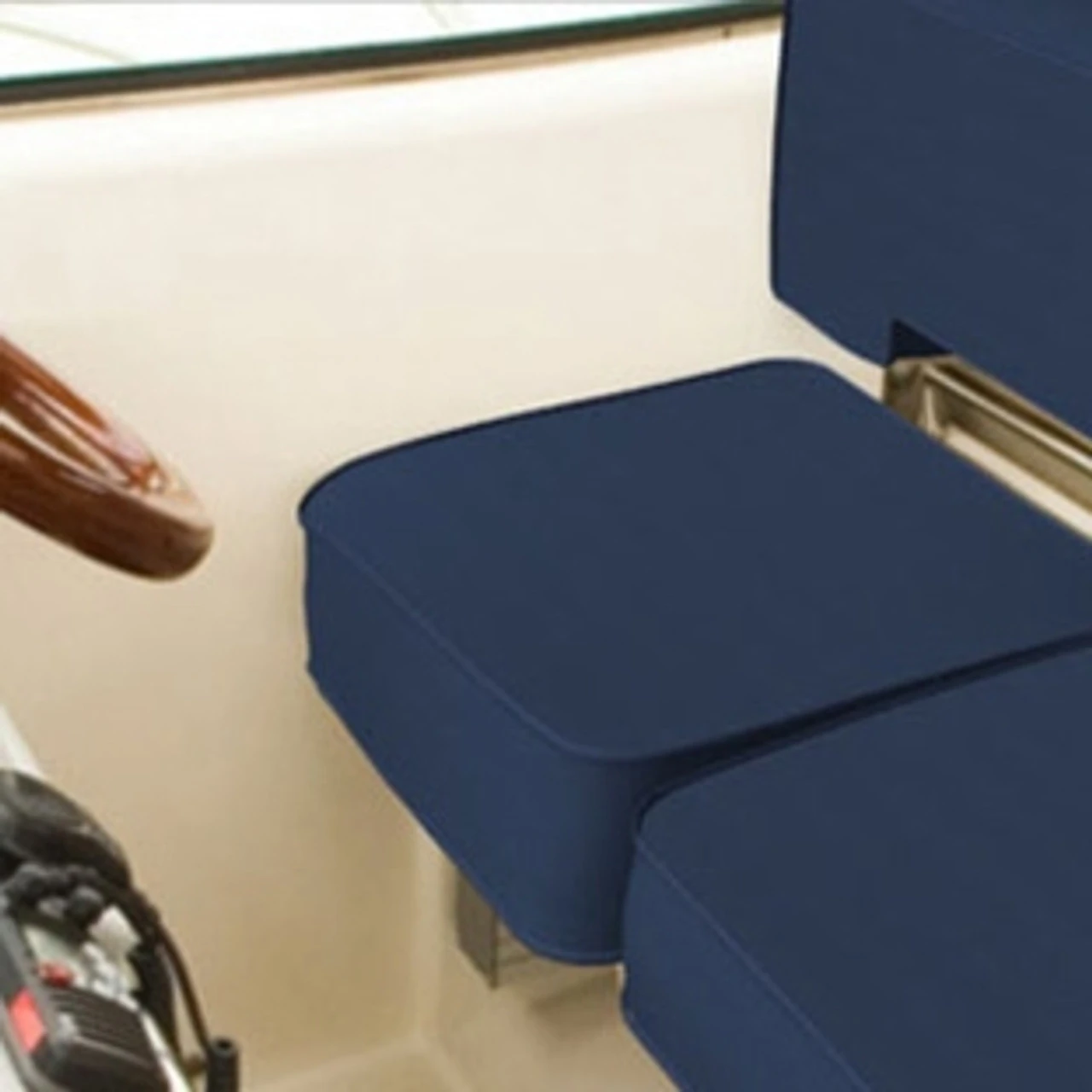 Sunbrella Canvas Navy Fabric 4 Sunbrella Canvas Navy Fabric - Image 4