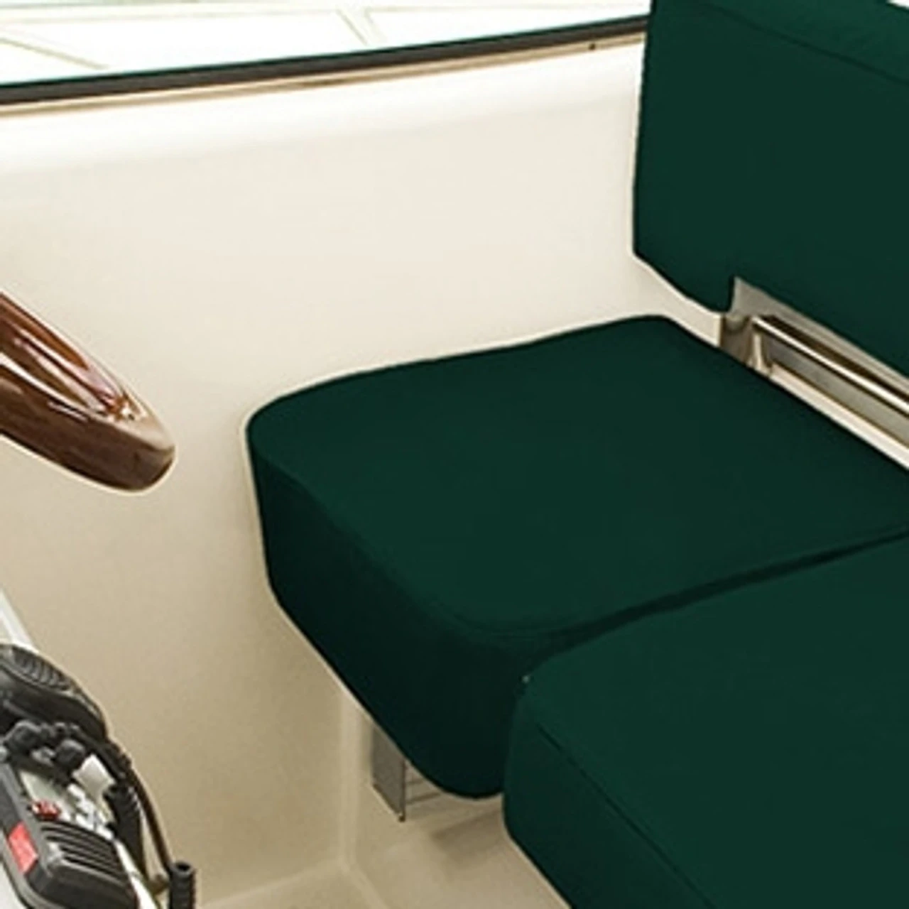 Sunbrella Canvas Forest Green Fabric 4 Sunbrella Canvas Forest Green Fabric - Image 4