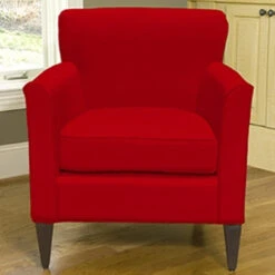 Sunbrella Canvas Logo Red Fabric -Chirst Seasonal Home Store 5477 0000 4 56765.1470258193