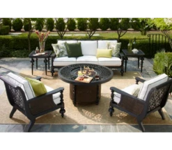 Lane Venture Hemingway Islands 48" Round Fire Pit -Chirst Seasonal Home Store 5531 013 24022.1648487277