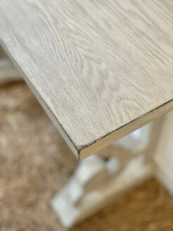 Writing Desk Console Antiqued White Wash 42" 10 Writing Desk Console Antiqued White Wash 42" -Chirst Seasonal Home Store 55646TT Lifestyle Top Portrait 52175.1622664305