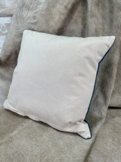 Toss Pillow Zig Zag Woven Teal Black 20" X 20" -Chirst Seasonal Home Store 55 80463.1634230554