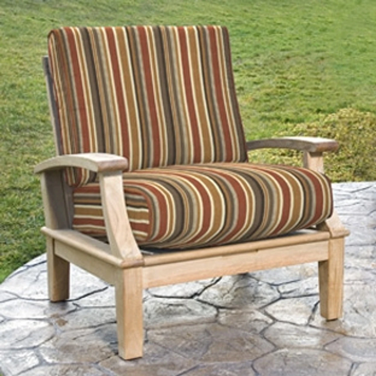 Sunbrella Brannon Redwood Fabric 2 Sunbrella Brannon Redwood Fabric - Image 2