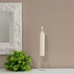 Root Unscented Timberline Collenettes Dinner Candles, 7-Inch Tall, Box Of 4, Ivory -Chirst Seasonal Home Store 59717AI 3 70331.1696356368