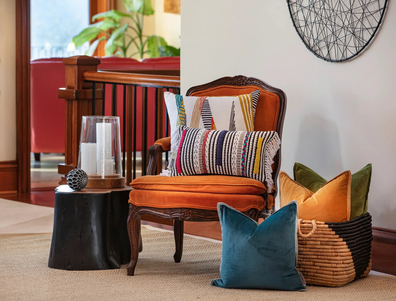 Indoor Velvet Flange Loden Green 18-Inch Throw Pillow 2 Indoor Velvet Flange Loden Green 18-Inch Throw Pillow - Image 2