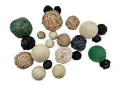 Mixed Texture Orbs Carton Jumbo Green 8 Mixed Texture Orbs Carton Jumbo Green -Chirst Seasonal Home Store 62083 2 91725.1675717261