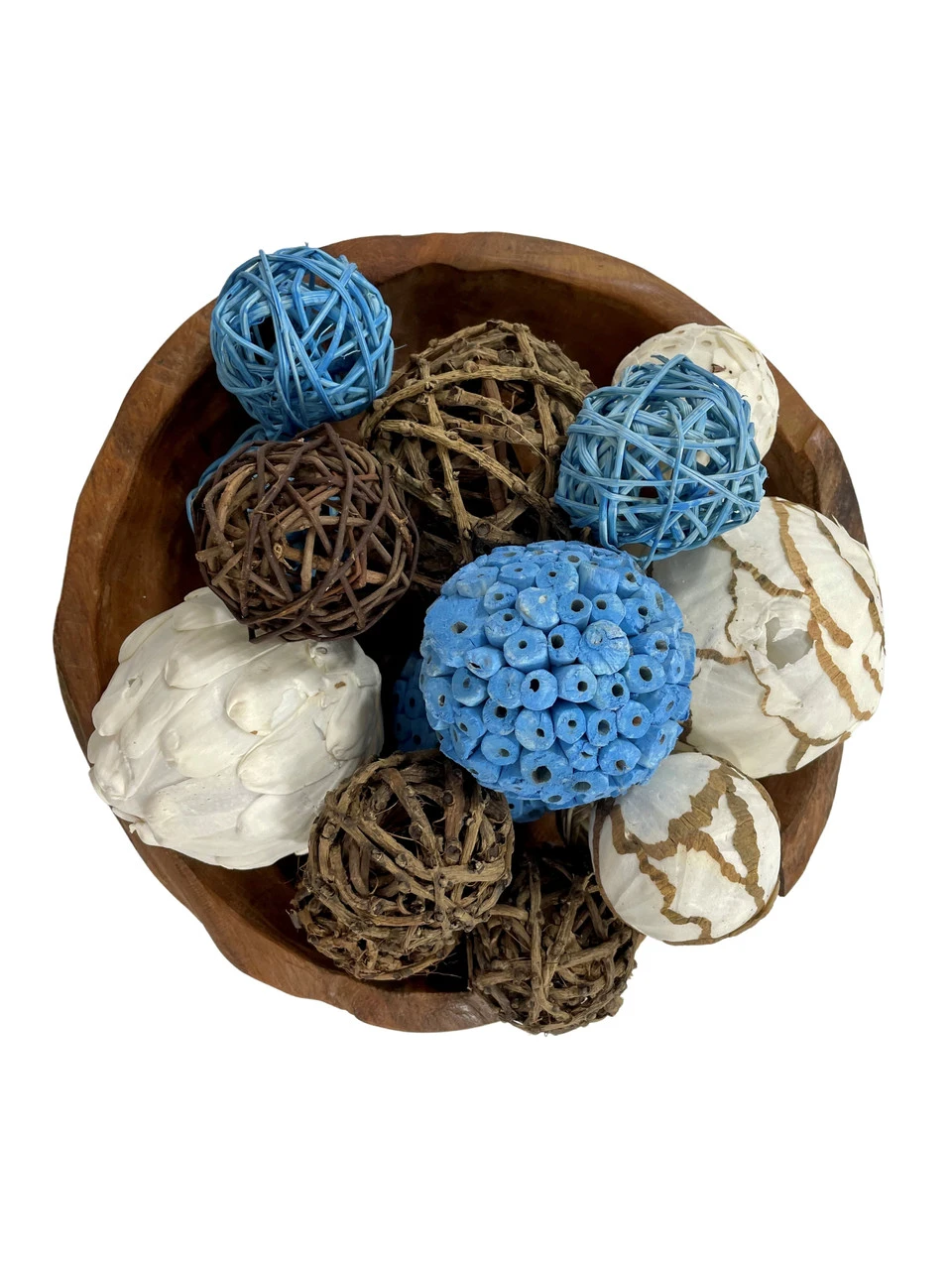 Mixed Texture Orbs Carton Large 15pc Blue 3 Mixed Texture Orbs Carton Large 15pc Blue - Image 3