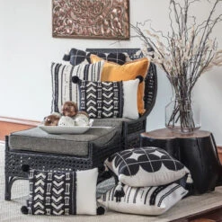 Indoor Velvet Flange Marigold Yellow 18-Inch Throw Pillow -Chirst Seasonal Home Store 65790BPP 4 16443.1696525389