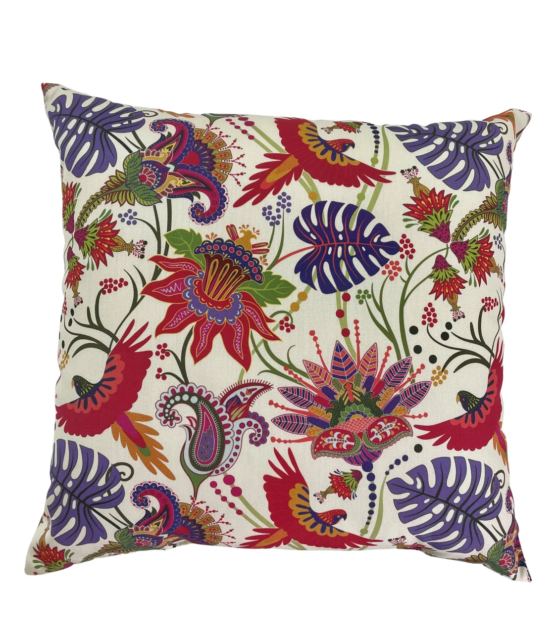 Outdoor Pillow 19"Square Scottish Purple 1 Outdoor Pillow 19"Square Scottish Purple