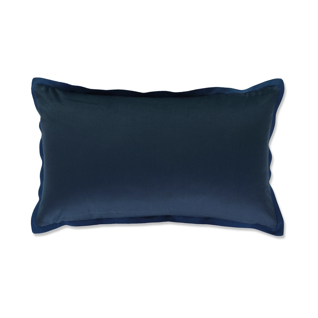 Indoor Velvet Flange Navy Blue Rectangular Throw Pillow 1 Indoor Velvet Flange Navy Blue Rectangular Throw Pillow