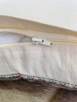 Toss Pillow Woven Chenille Rust Natural 20" X20" -Chirst Seasonal Home Store 6 19351.1634231576