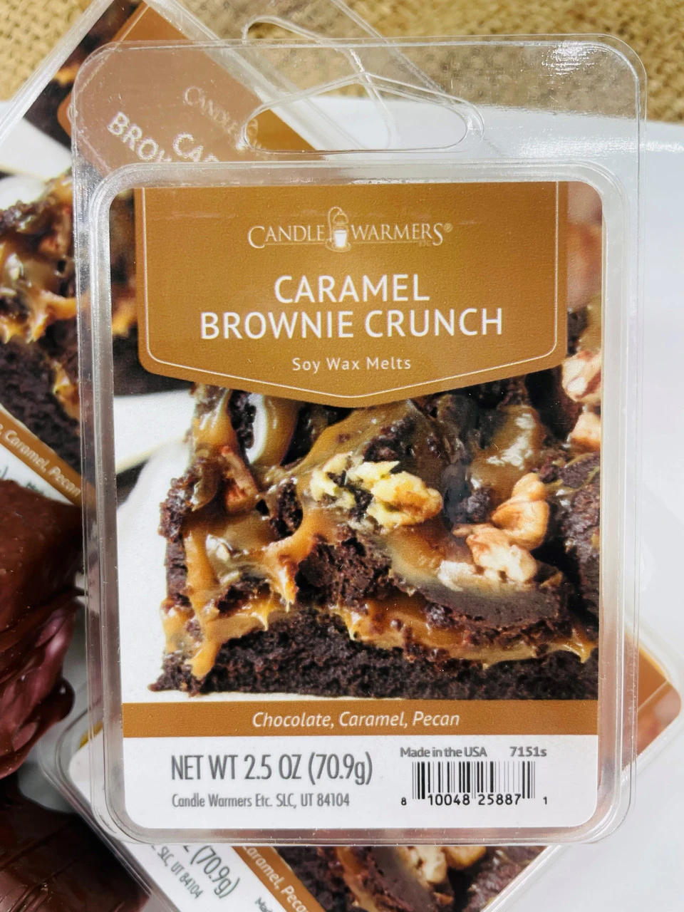 Candle Warmers Soy Wax Melts Caramel Brownie Crunch Set Of 4 5 Candle Warmers Soy Wax Melts Caramel Brownie Crunch Set Of 4 - Image 5