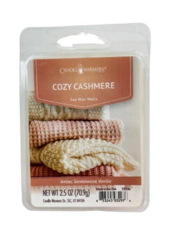 Candle Warmers Soy Wax Melts Cozy Cashmere Set Of 4