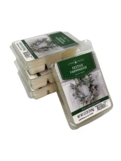 Candle Warmers Soy Wax Melts Festive Farmhouse Set Of 4 -Chirst Seasonal Home Store 7333S 3 12510.1692220791