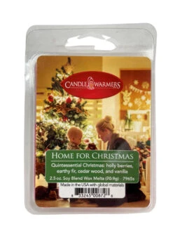 Candle Warmers Soy Wax Melts Home For Christmas Set Of 4