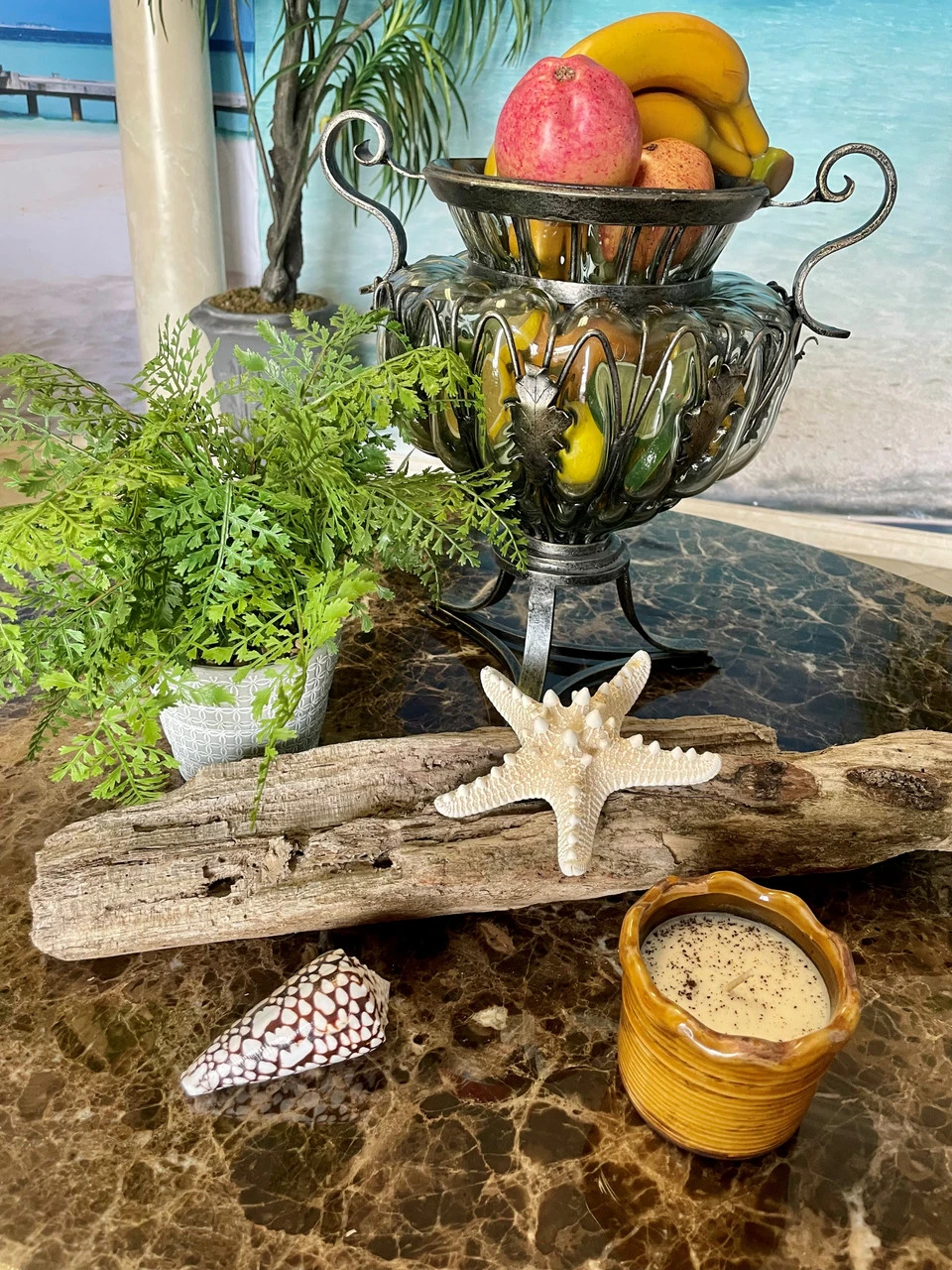 Swan Creek Ruffle Pot Cafe Au Lait 4 Swan Creek Ruffle Pot Cafe Au Lait - Image 4