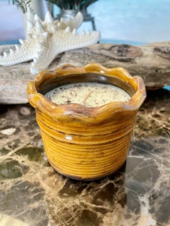 Swan Creek Ruffle Pot Cafe Au Lait 9 Swan Creek Ruffle Pot Cafe Au Lait -Chirst Seasonal Home Store 87242 Lifestyle 2 03959.1676925983