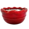 Swan Creek Ruffle Bowl Citrus & Sage