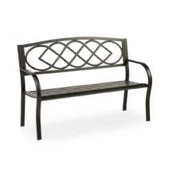 Celtic Knot Garden Bench