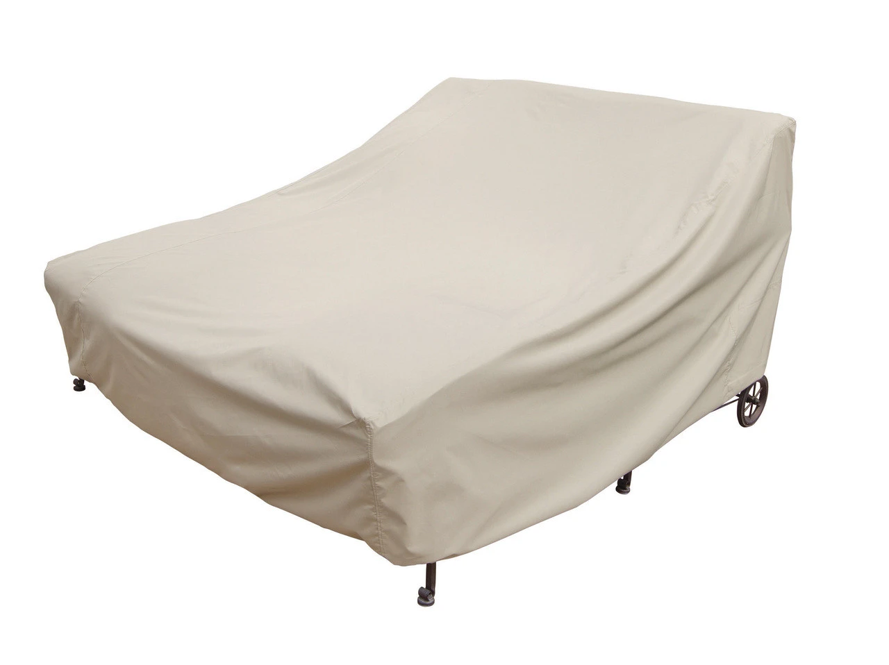 Treasure Garden 72" Double Chaise Lounge W/Elastic & 4 Ties Protective Furniture Cover 1 Treasure Garden 72" Double Chaise Lounge W/Elastic & 4 Ties Protective Furniture Cover