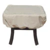 Treasure Garden 27" Square Or Round Occasional Table W/Elastic Protective Furniture Cover