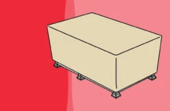 Treasure Garden 50" X 30" Rectangular Chat Table Or Fire Pit Protective Cover