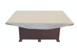 Treasure Garden 58" X 38" Rectangular Chat Table Or Fire Pit Protective Cover
