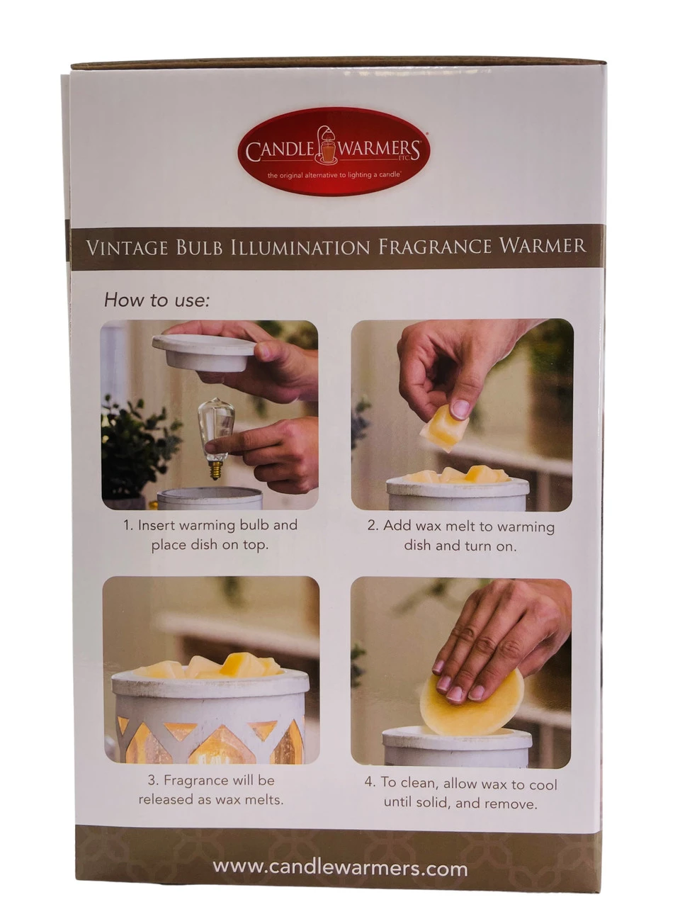 Candle Warmers Glass Mason Jar Vintage Bulb Illumination Fragrance Warmer 6 Candle Warmers Glass Mason Jar Vintage Bulb Illumination Fragrance Warmer - Image 6