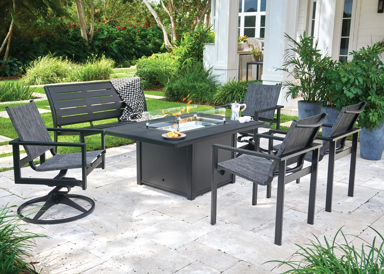 Telescope 36" X 54" Rectangular MGP Top Fire Table 2 Telescope 36" X 54" Rectangular MGP Top Fire Table - Image 2