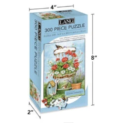 Lang 300PC Geranium Chair Jigsaw Puzzle -Chirst Seasonal Home Store Geranium Chair Puzzle 4 93930.1684787639