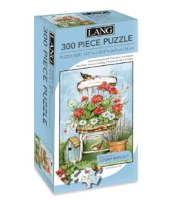 Lang 300PC Geranium Chair Jigsaw Puzzle