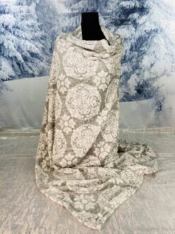 Marquis Grey Medallion Throw -Chirst Seasonal Home Store Grey Medallion 3 72621.1665430676